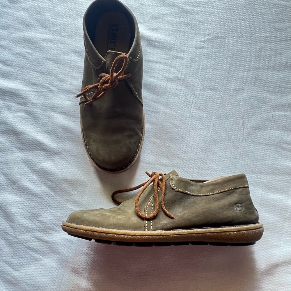 Born Green Tan Shoes - Picture 5 of 12